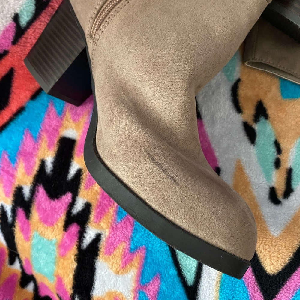 Old Navy Tall Suede Boots - Picture 7 of 7
